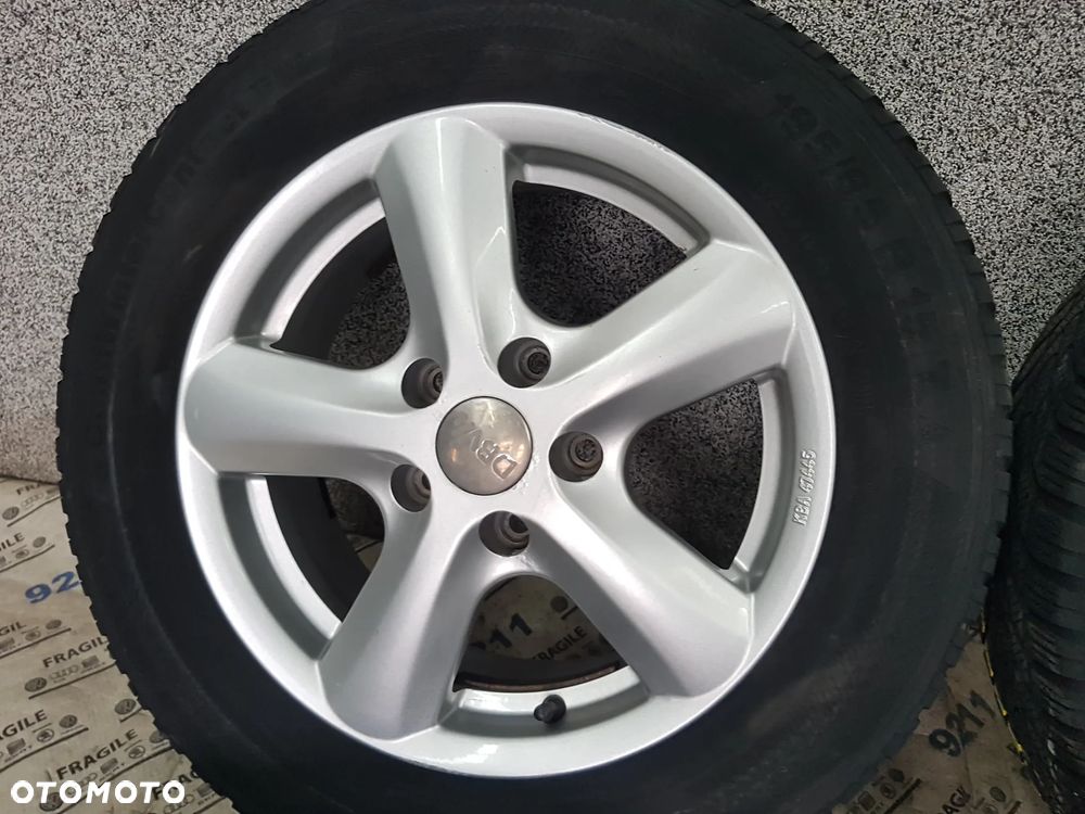 KOŁA ZIMOWE  VW GOLF V VI CADDY TOURAN SKODA 5X112 6JX15 195/65R15 - 13