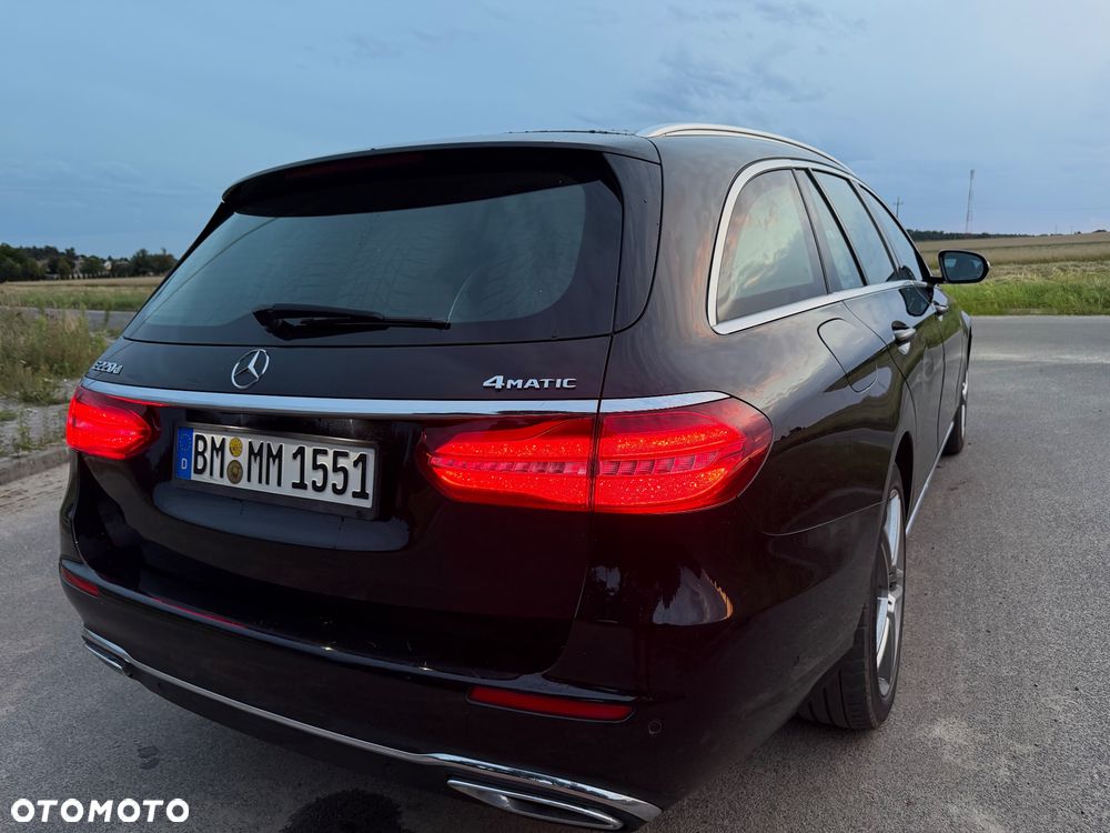Mercedes-Benz Klasa E 220 d 4-Matic 9G-TRONIC - 6