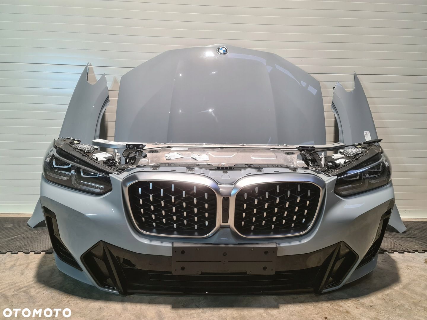 BMW G01 X3 G02 X4 ZDERZAK PRZÓD MASKA PAS PRZEDNI LAMPY LCI M PAKIET C4P - 1