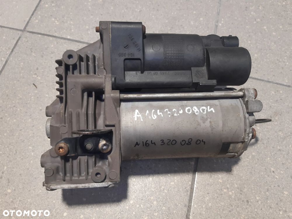KOMPRESOR ZAWIESZENIA sprężarka mercedes ML164 A1643200804 - 2