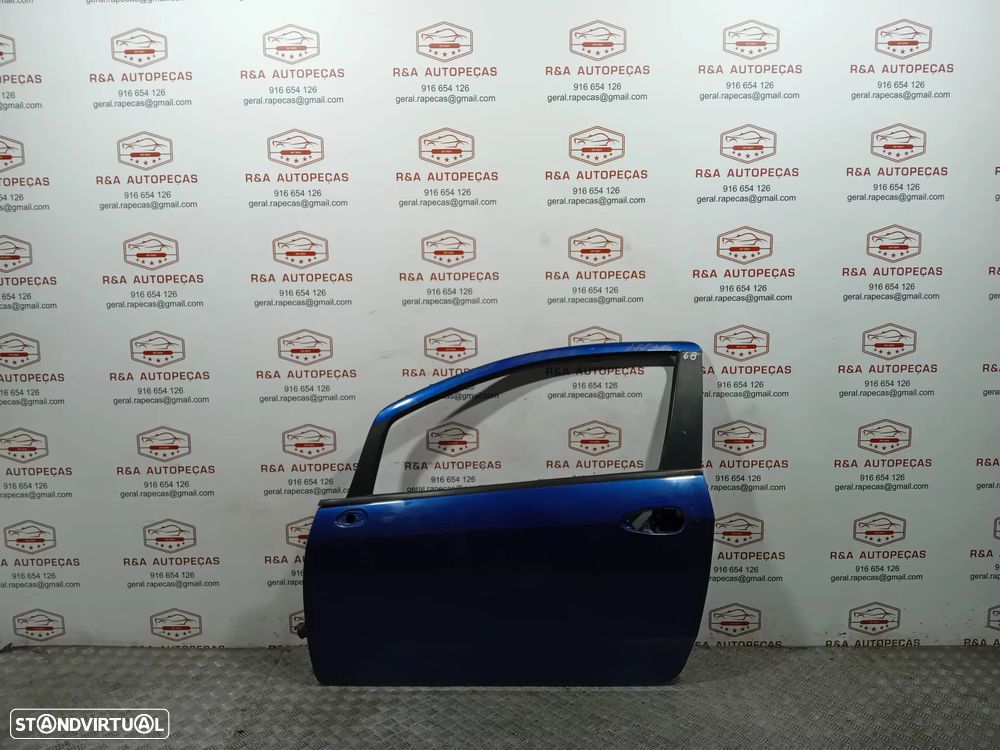 Porta Frente Frontal Esquerdo Fiat Grand Punto 199 3 Portas Original - 3