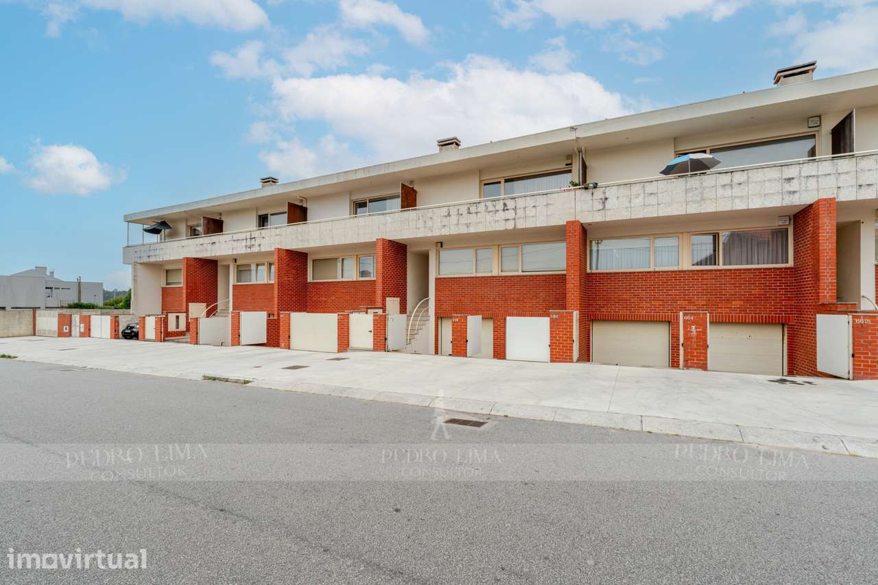T3 Duplex em Lavra com vistas mar, sala 50 m² e garagem para 2 carros - Grande imagem: 2/39