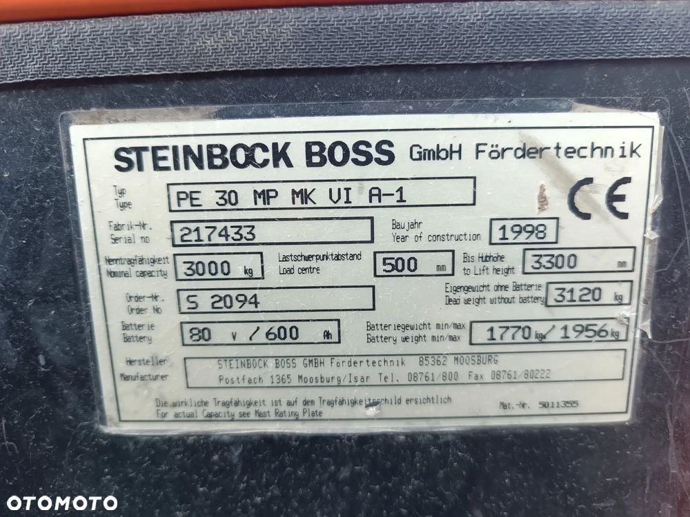 Jungheinrich Boss pe30 - 9