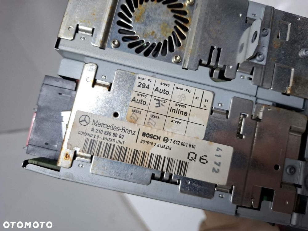 RADIO COMAND MERCEDES W210 a2108205689 2 DIN - 5