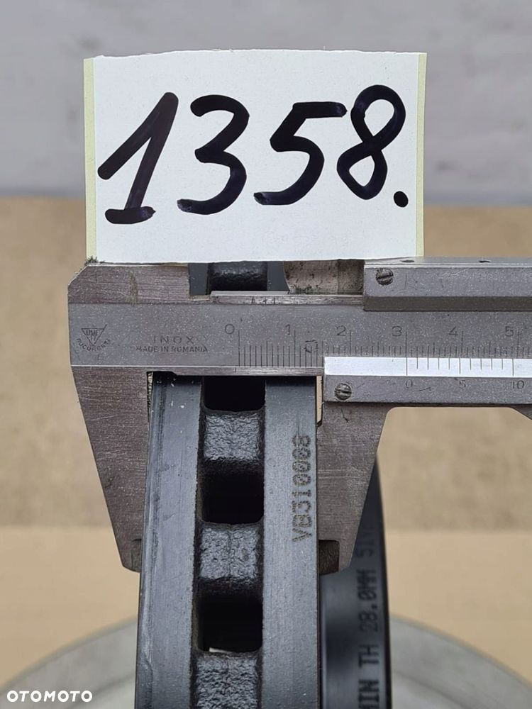 Tarcze hamulcowe wentylowane 2 szt Kia Hyundai - 3