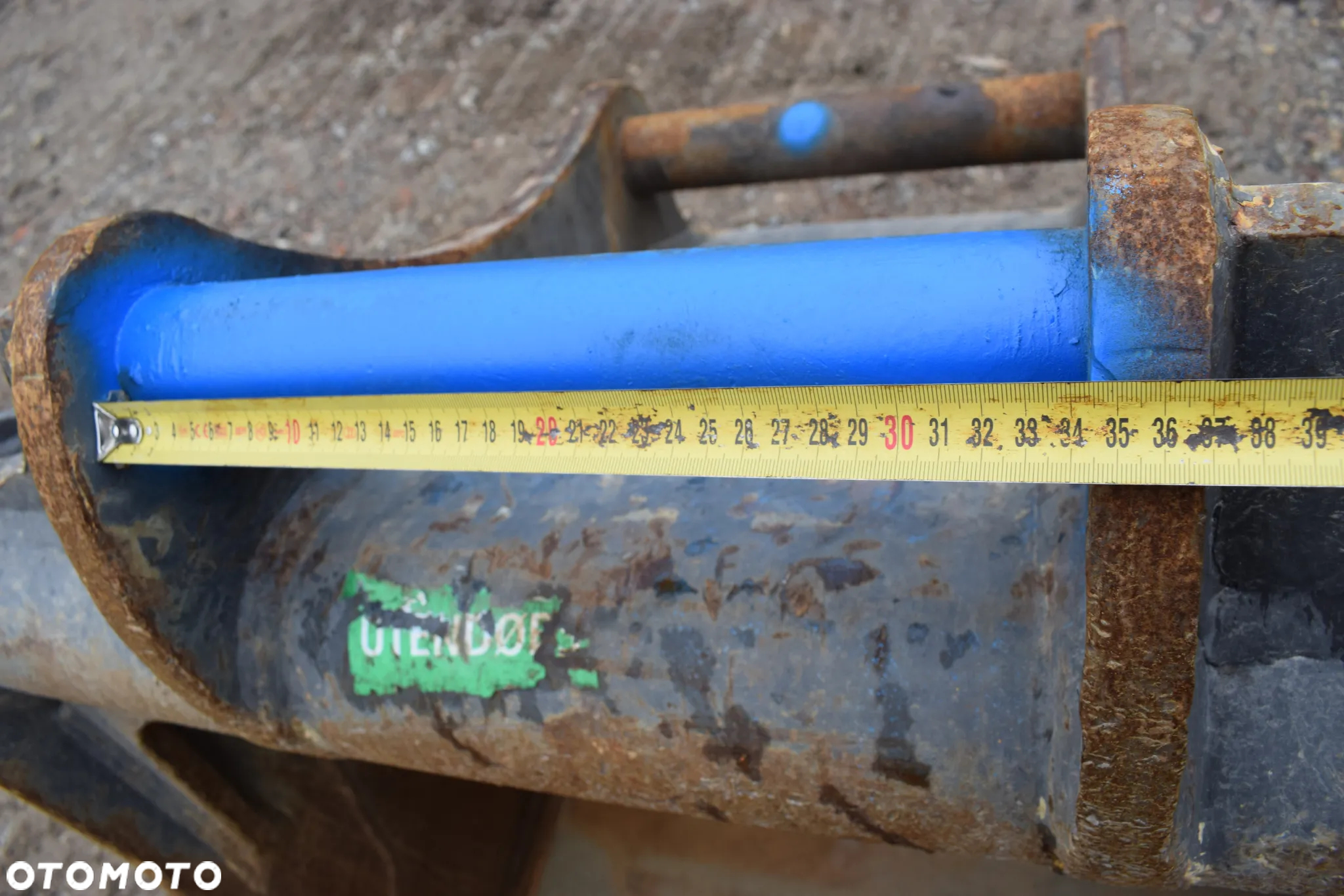 Oryginalna łyżka kopiąca Volvo z zębami na s60 * 100 CM * S60 * 0.75l * 2015r * - 14