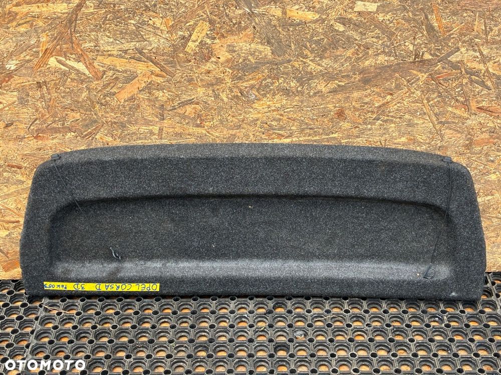 OPEL CORSA D 3 DRZWI PÓŁKA BAGAŻNIKA TYŁ - 1
