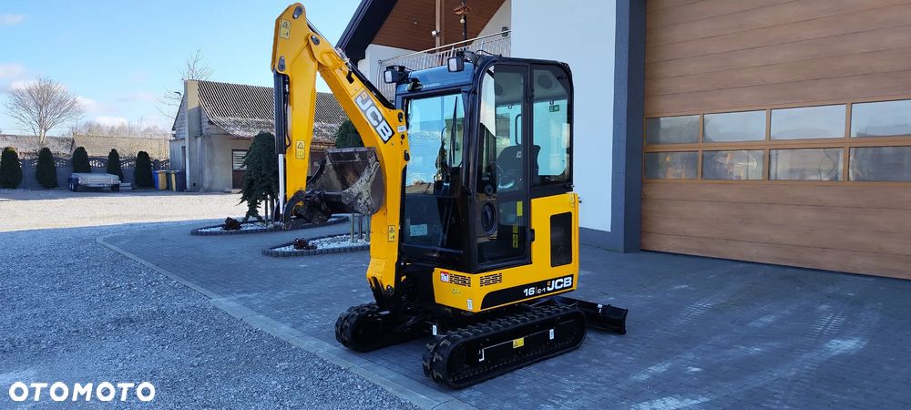 JCB JCB 16 C-1 mini koparka 3 łyżki szybkozłącze 19c1 sprowadzona 8018 serwisowana - 13