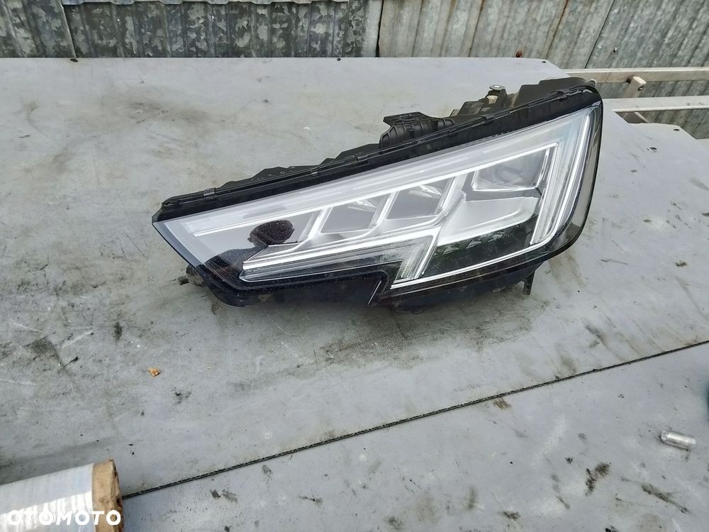 lampa lewa przód audi a4 b9 full led 8w0941035 kompletna - 2