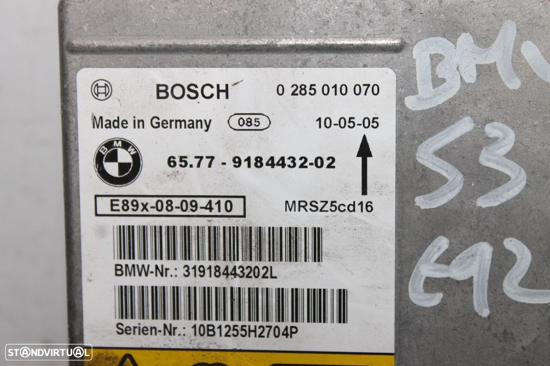 Centralina de Airbag BMW Serie 3 E92 - 2