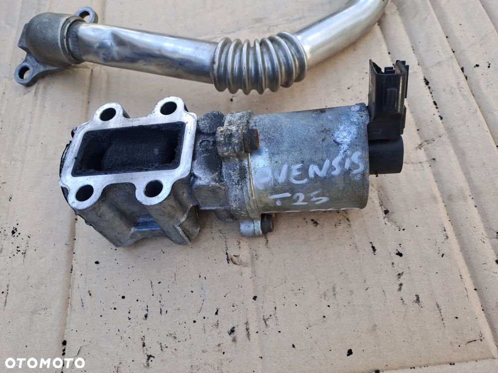 Toyota Avensis T25 2.0 D4D zawór EGR 25620-0R022 i inne - 1