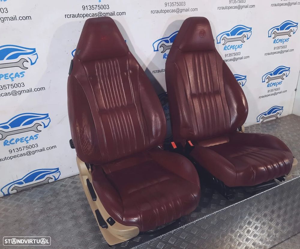 BANCO BANCOS ALFA ROMEO BRERA 939 SPIDER PELE ELETRICOS AIRBAG QUARTELAS TI - 16