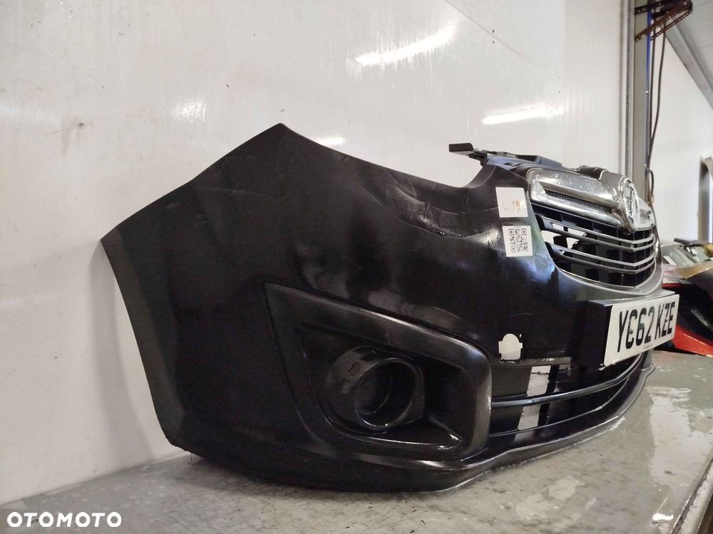 ^ ZDERZAK PRZÓD PRZEDNI OPEL COMBO 3 III D CZARNY MAT - 3