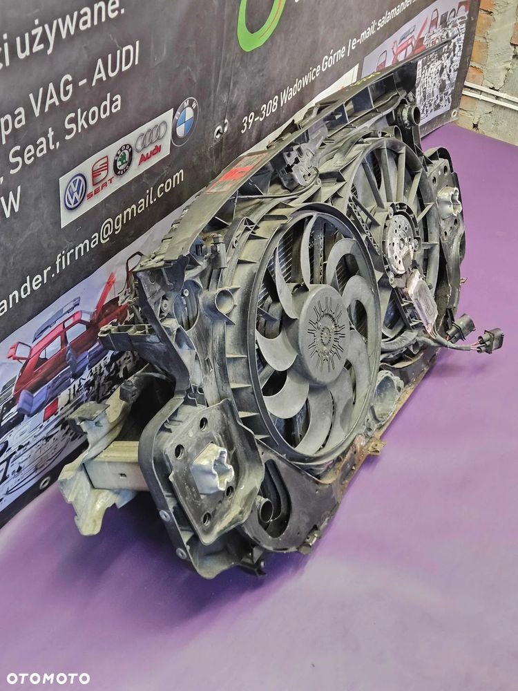 Pas Przedni Wzmocnienie Czołowe Belka Zderzaka Chłodnice Wentylatory 2.7 3.0 TDI AUDI A6 C6 - 33