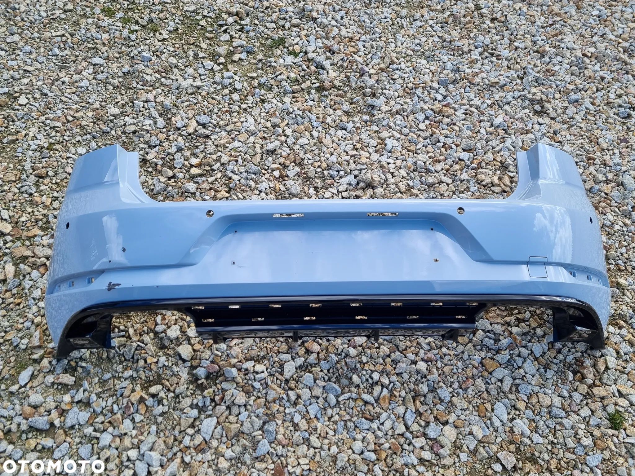 VW GOLF VII GTI LIFT zderzak tył oryginał MD254 - 1