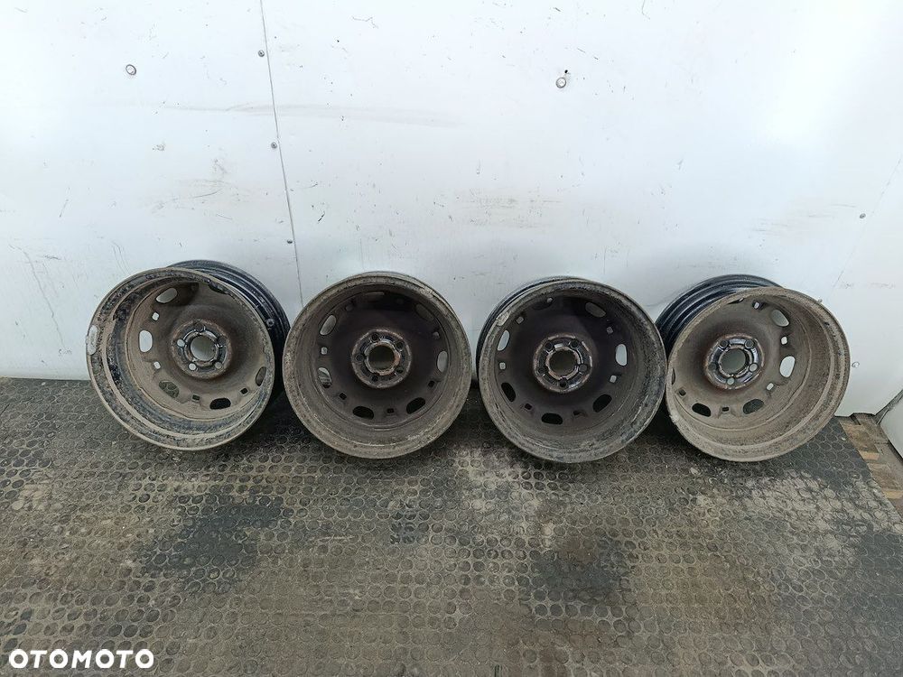 FELGI STALOWE KOMPLET 14 SKODA FABIA I KBA43815 - 10