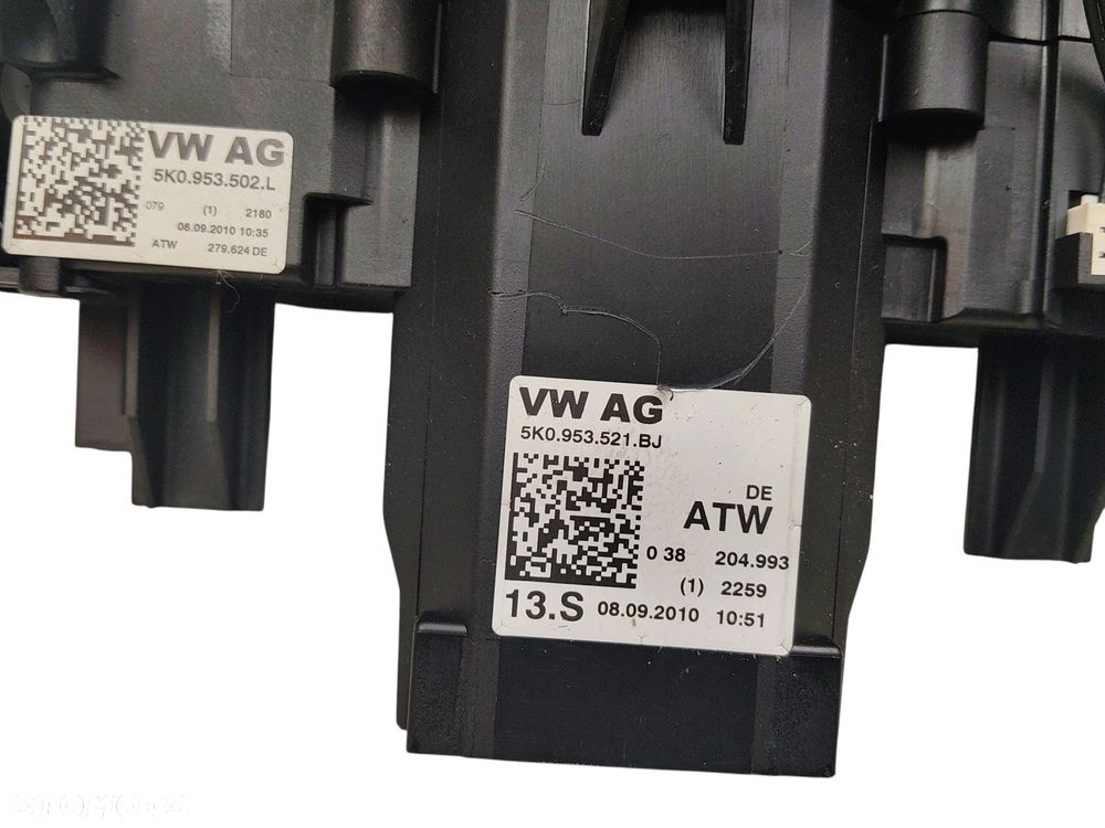 PRZEŁĄCZNIK ZESPOLONY SEAT LEON II LIFT (2009-2012) 1.6 TDI 105KM 5K0953521BJ - 2