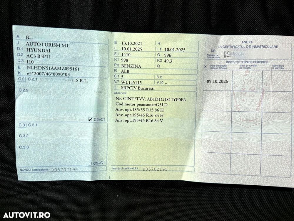 Hyundai i10 1.0 l 67 CP Comfort - 13