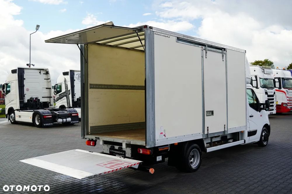 Renault MASTER / KONTENER - 4,3 M / WINDA DHOLLANDIA - 750 KG / 3 MIEJSCA / BLIŹNIAK / SPROWADZONY / - 19