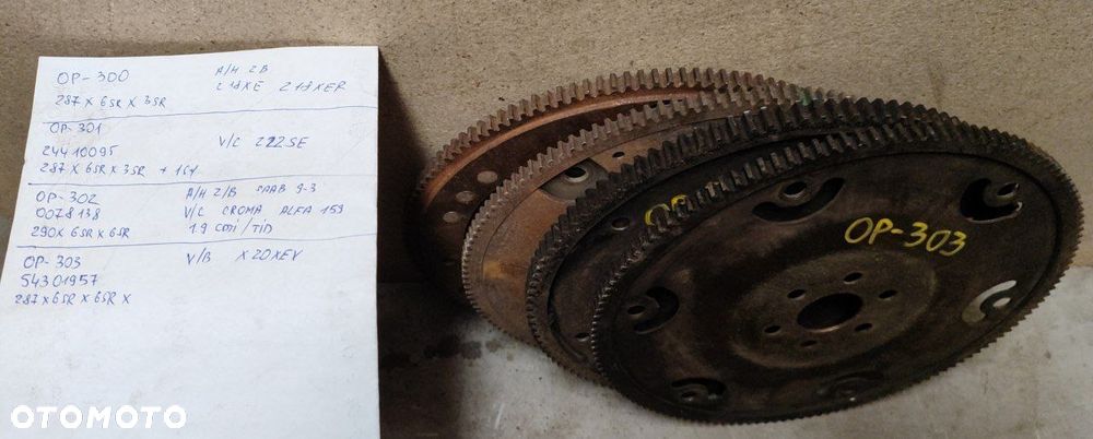 AUTOMAT OPEL CHEVROLET DAEWOO SAAB FIAT ALFA ROMEO LANCIA RENAULT DACIA CITROEN PEUGEOT FORD VOLVOAUTOMATYCZNE DIESEL / BENZYNA SPRZĘGŁO KOŁO ZAMACHOWE TARCZA DOCISK DWUMAS - 2