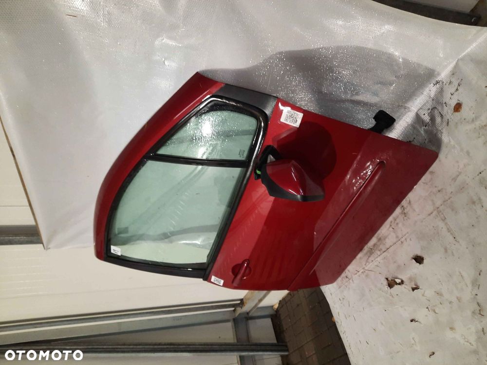 + DRZWI PRZÓD PRZEDNIE PRAWE RENAULT MODUS TEB76 BORDO BORDOWE - 3