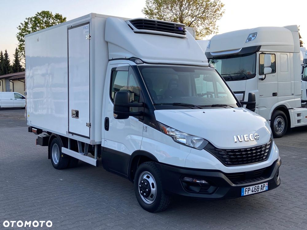 Iveco Daily 35C14 • 2020 • Carrier Xarios 350 • Chłodnia • Mroźnia • -29°C +20°C • Winda Dhollandia • AeroKit • Bliźniak • Sprowadzone - 1