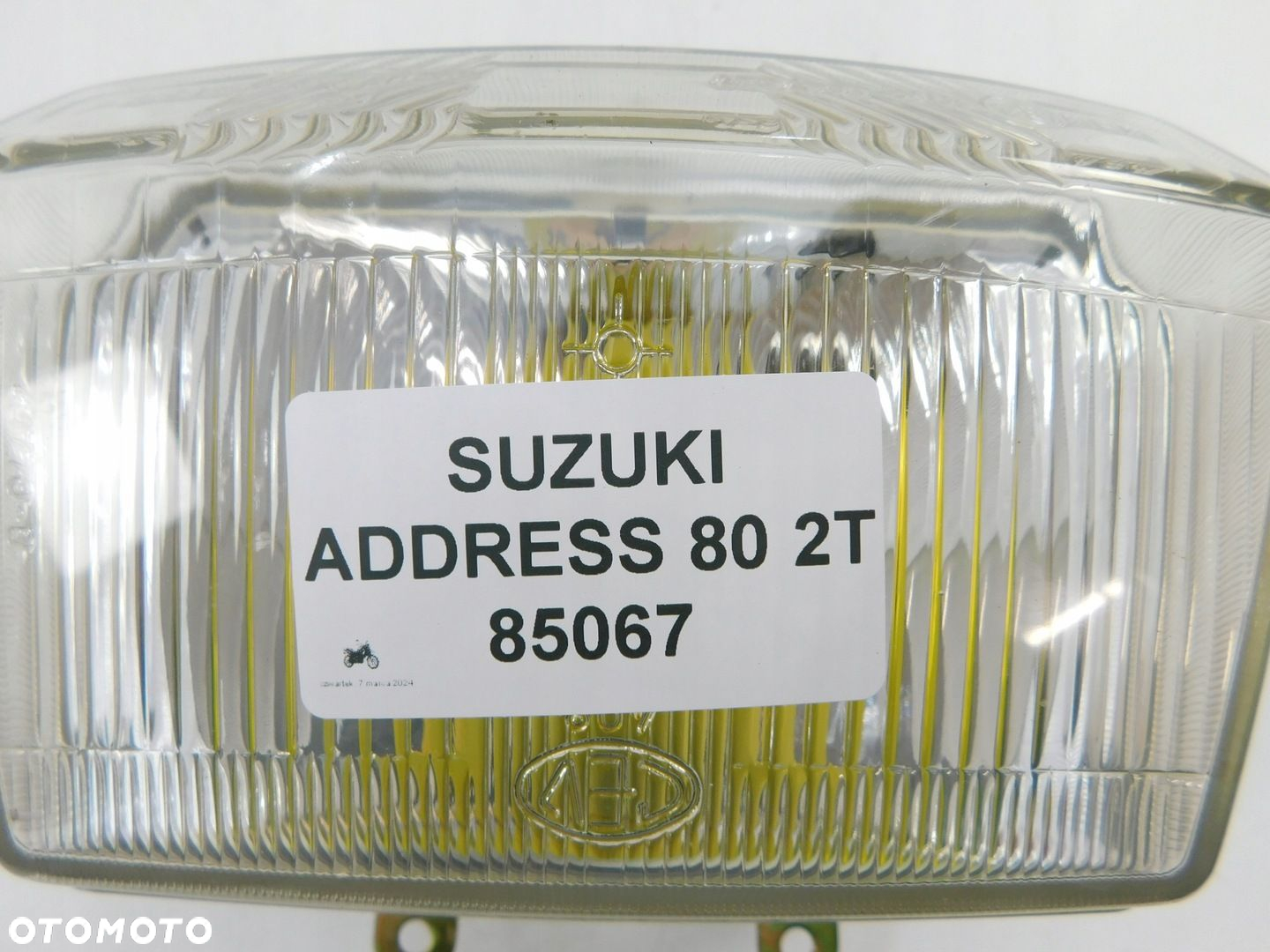 SUZUKI ADDRESS 80 2T REFLEKTOR LAMPA PRZÓD - 6