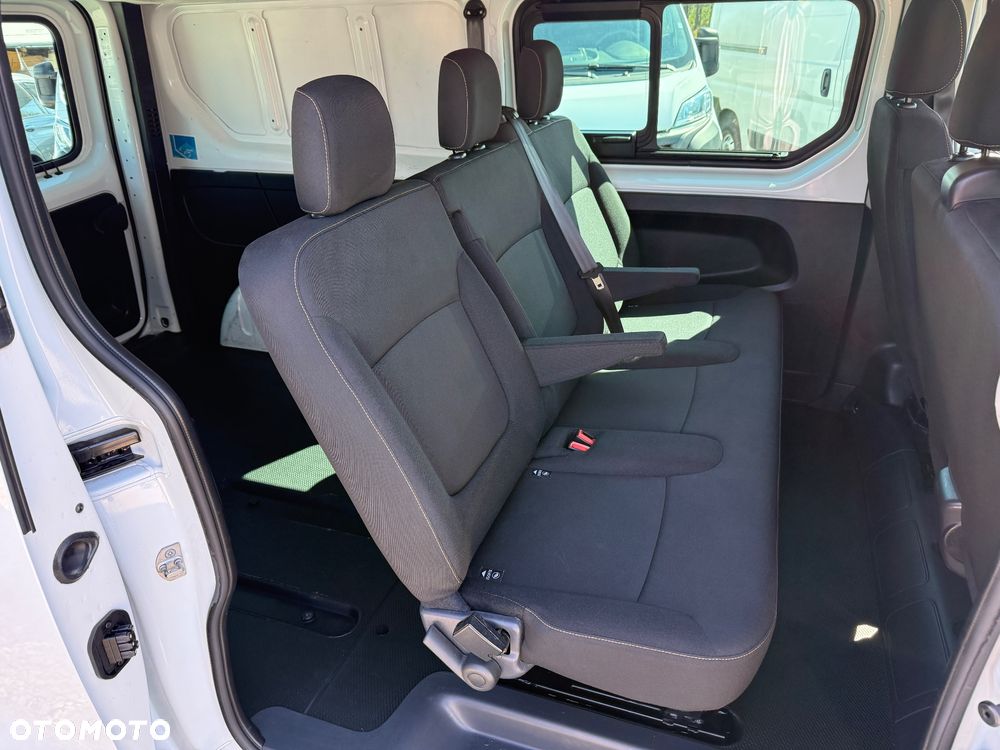 Fiat TALENTO EcoJet 125 LONG / BRYGADOWY 6 miejsc/klima/tempomat/2 tony na haku/bezwypadkowy/Import Niemcy - 13