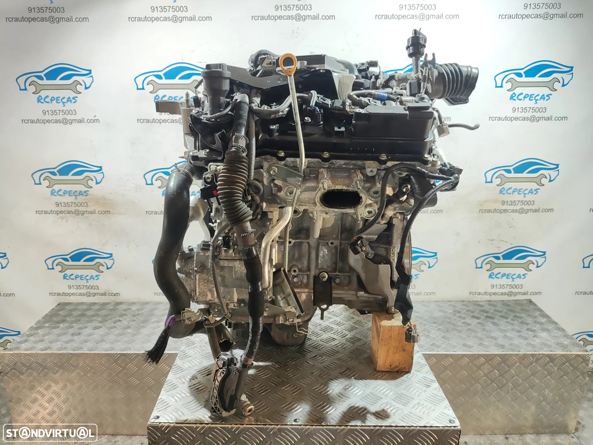 Motor Completo Toyota Lexus RX 450H 3.5L Híbrido V6 24v 313cv 2GR-FXS - 11