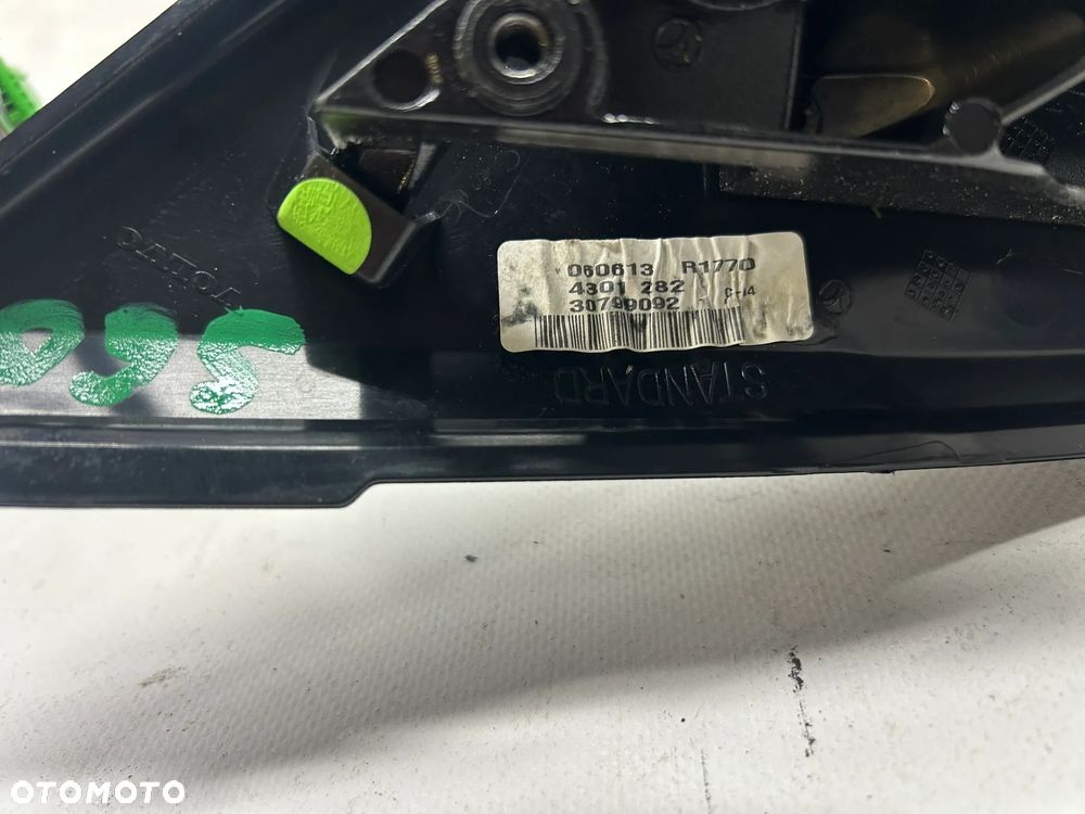 Volvo S60 II lift V60 lusterko prawe pasażer 2010-2018 kolor 492 - 4