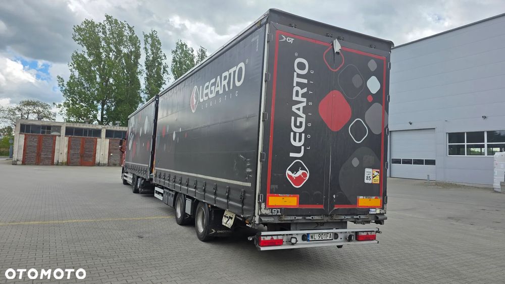 Volvo Volvo FH 460 / ZESTAW TANDEM 120M3 / 7,7m+7,7m /PRZEJAZDOWY / SALON PL / ZŁOTY KONTRAKT SERWISOWY - 12