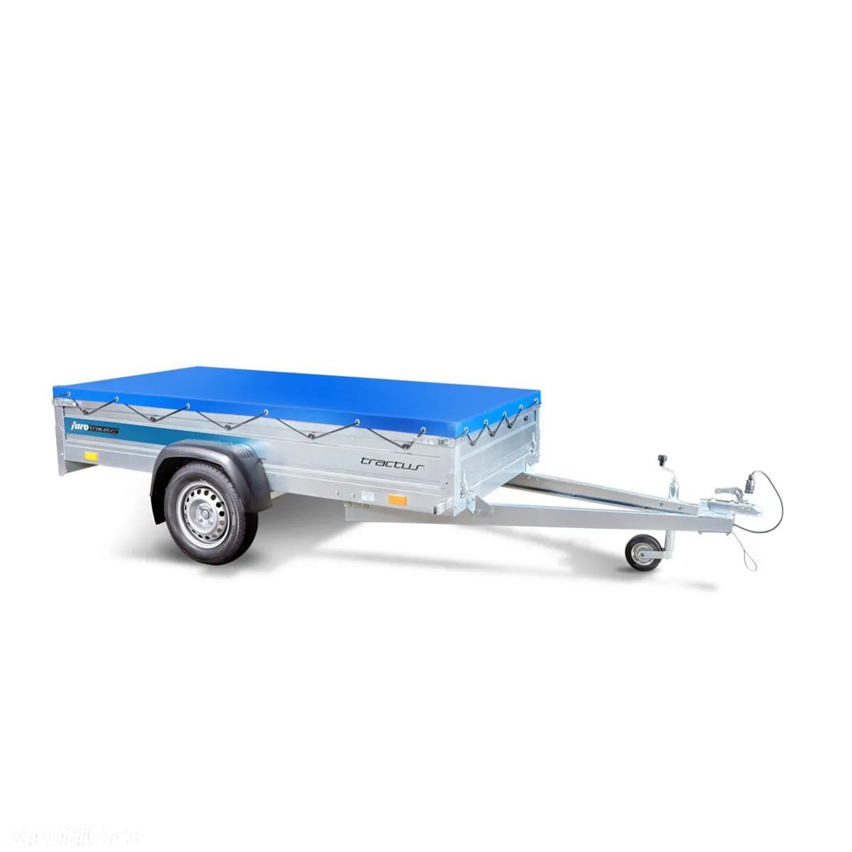 Faro Przyczepa TRACTUS 205x125 burty, MOCNA 750kg, DUŻY WYBÓR - 4