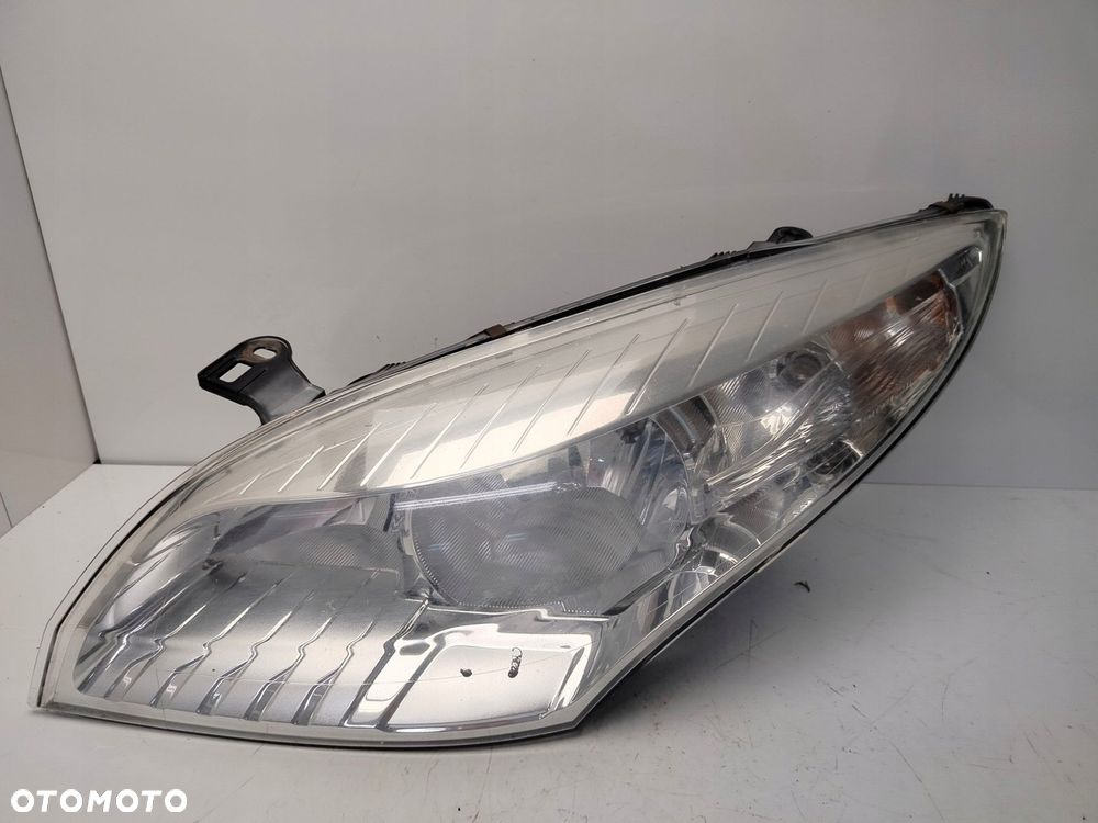renault megane iii 08r- reflektor lampa lewy przód lewa przednia - 2