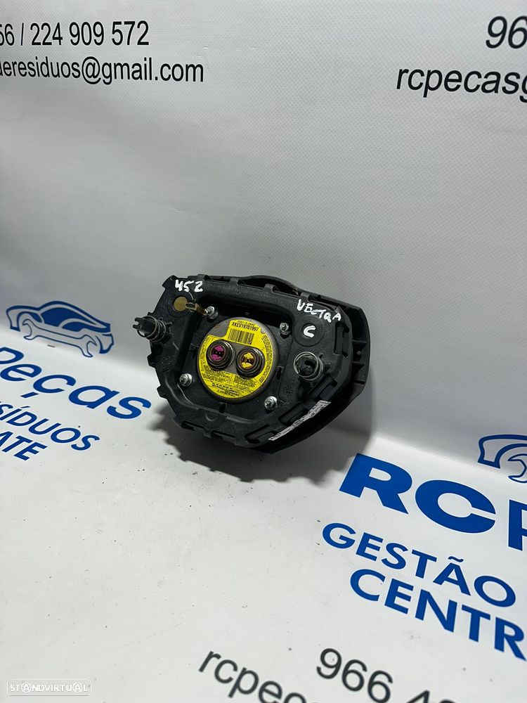 .Airbag Volante Condutor GM Opel Vectra C 13203887 2002 - 2010 - 6