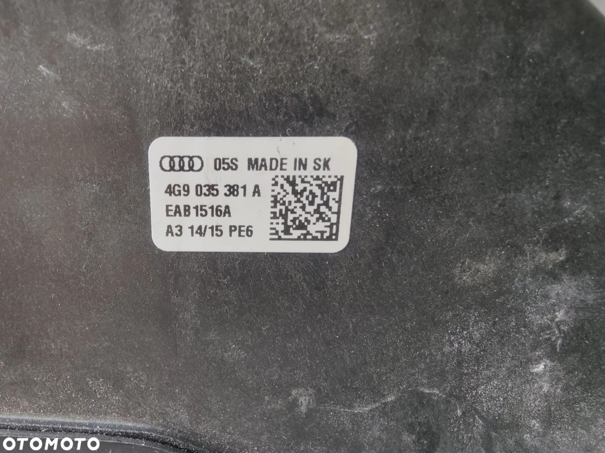 Audi A6 C7 2018 GŁOŚNIK NISKOTONOWY SUBWOOFER 4G9035381A - 4