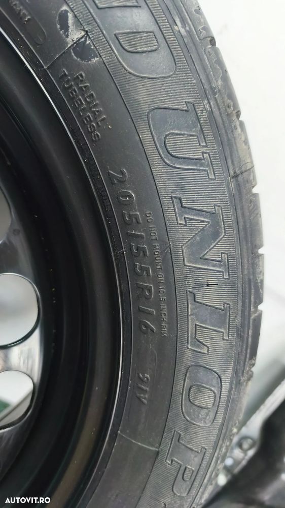 Roata de rezerva R16 61/2JX16H2 ET42 3C0601027 205/55  Volkswagen VW Passat B7 - 5