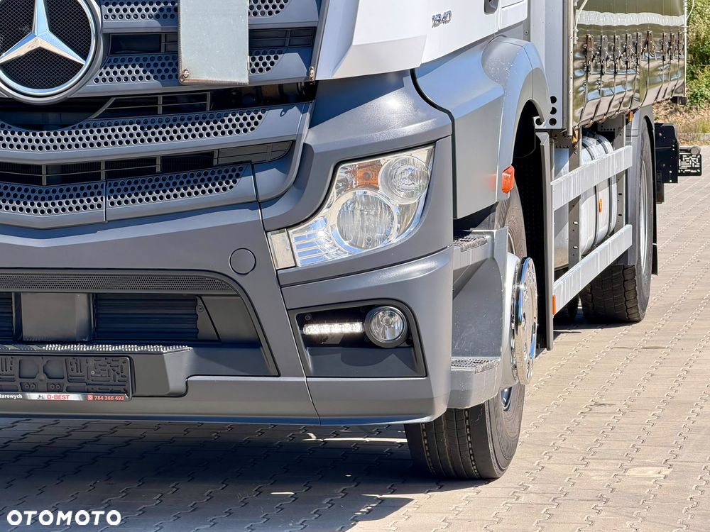 Mercedes-Benz ACTROS 1840 / FIRANKA / WINDA / 15 EUROPALET / 6.2 M DŁUGOŚCI / AUTOMAT / SYPIALKA / 10.2019 ROK / Z NIEMIEC - 16
