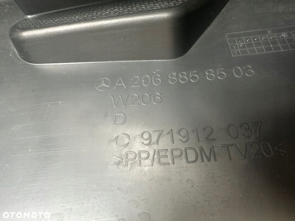 ŚLIZG WZMOCNIENIE ZDERZAKA PRZÓD MERCEDES W206 C KLASA 21- - 12