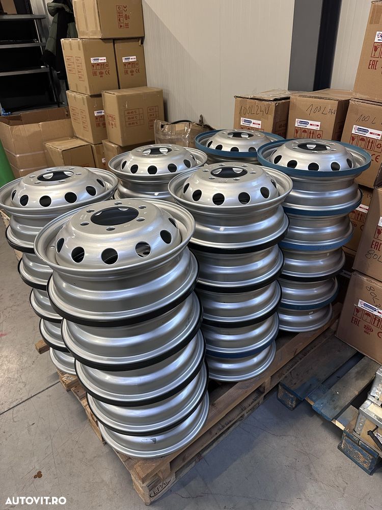 Janta iveco r 16 punte dubla,janta greutate - 4