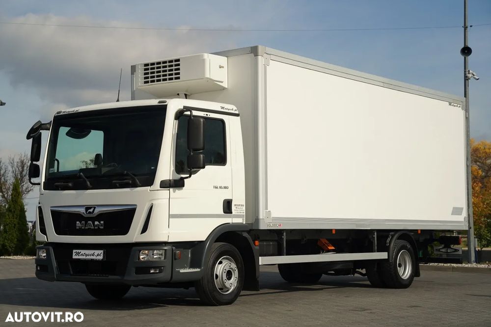 MAN TGL 10.180 / 4x2 / CAMION FRIGORIFIC - 6,1 m / THERMO KING V 500 MAX / EURO 6 - 2