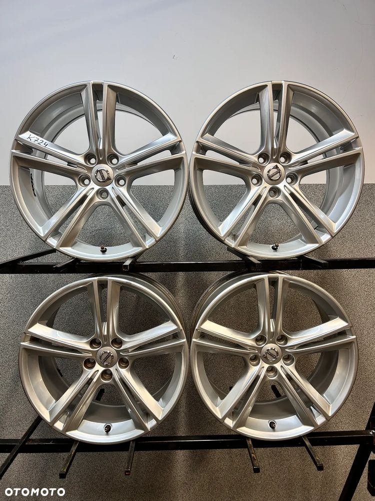 4 FELGI ALU. VOLVO V90, S90, V60, S40, S60  18'' 8J ET42 NR. FABR. 31362839 - 1