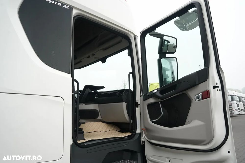 Scania R 500 / RETARDER / PLATĂ JOSĂ / MEGA / I-PARK COOL / - 37