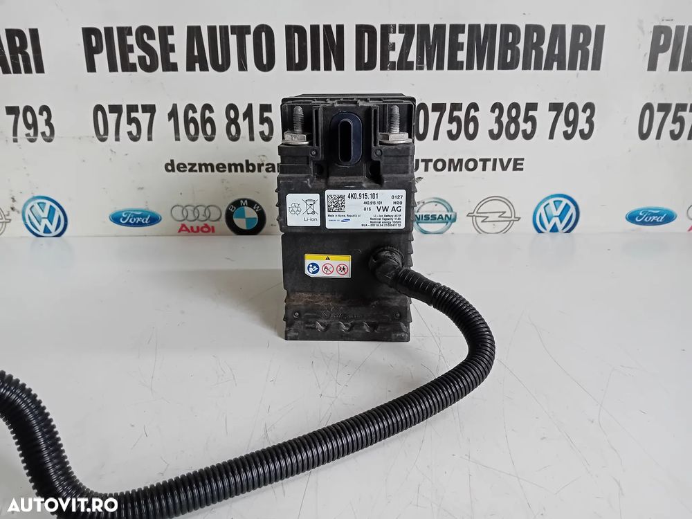 Baterie Auxiliara Hibrid Hybrid Audi A6 4K C8 An 2018-2024 2.0 Tdi Motor DTP Cod 4K0915101 Cutie UKY - 4