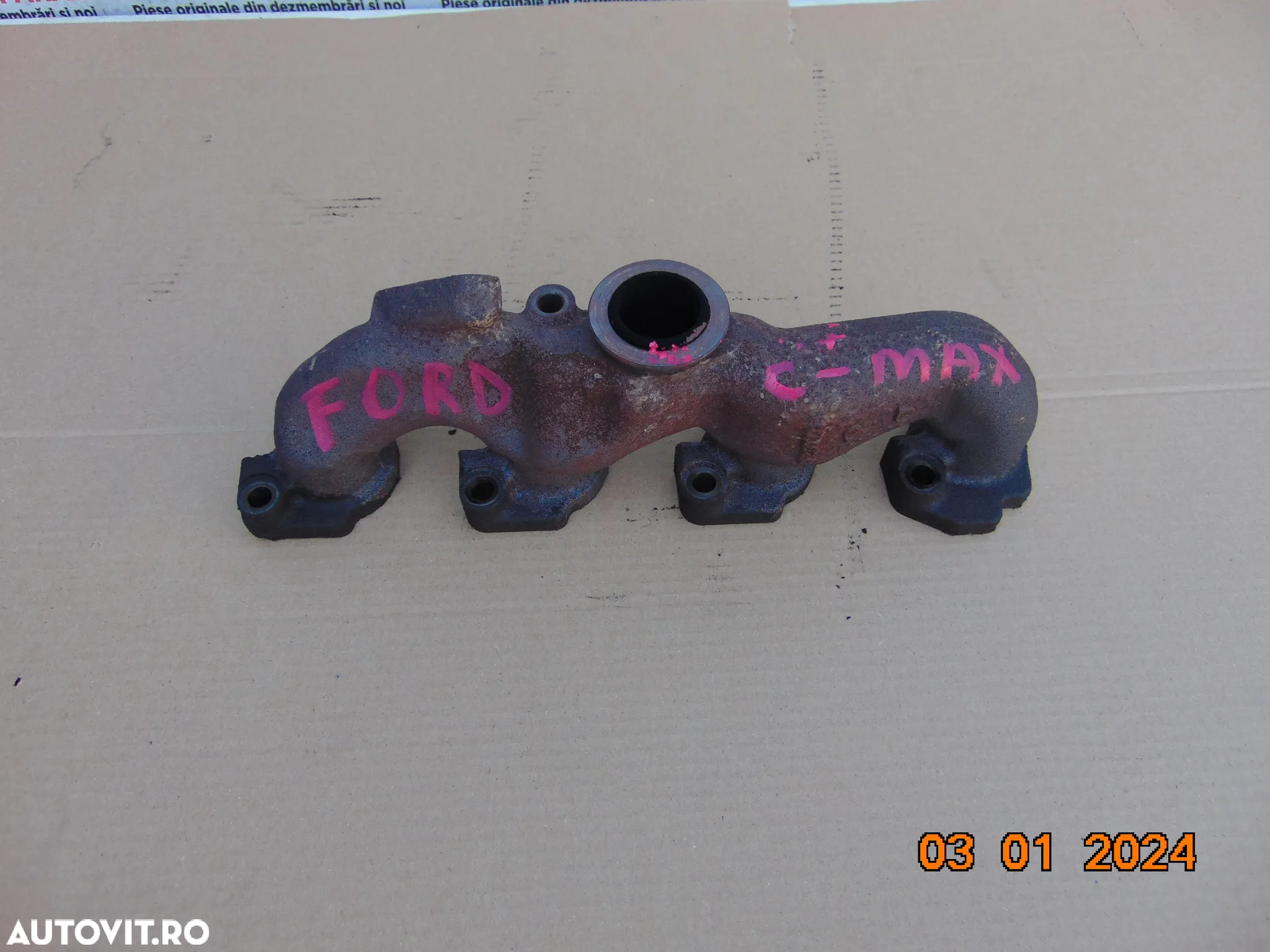 Galerie evacuare Ford 1.8 diesel Focus c Max Mondeo connect transit - 2