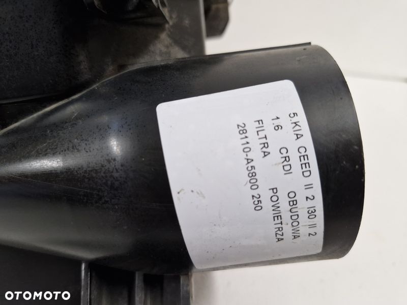 kia ceed 2 ii i30 2 ii 1.6 crdi obudowa filtra powietrza 28110-a5800 - 3