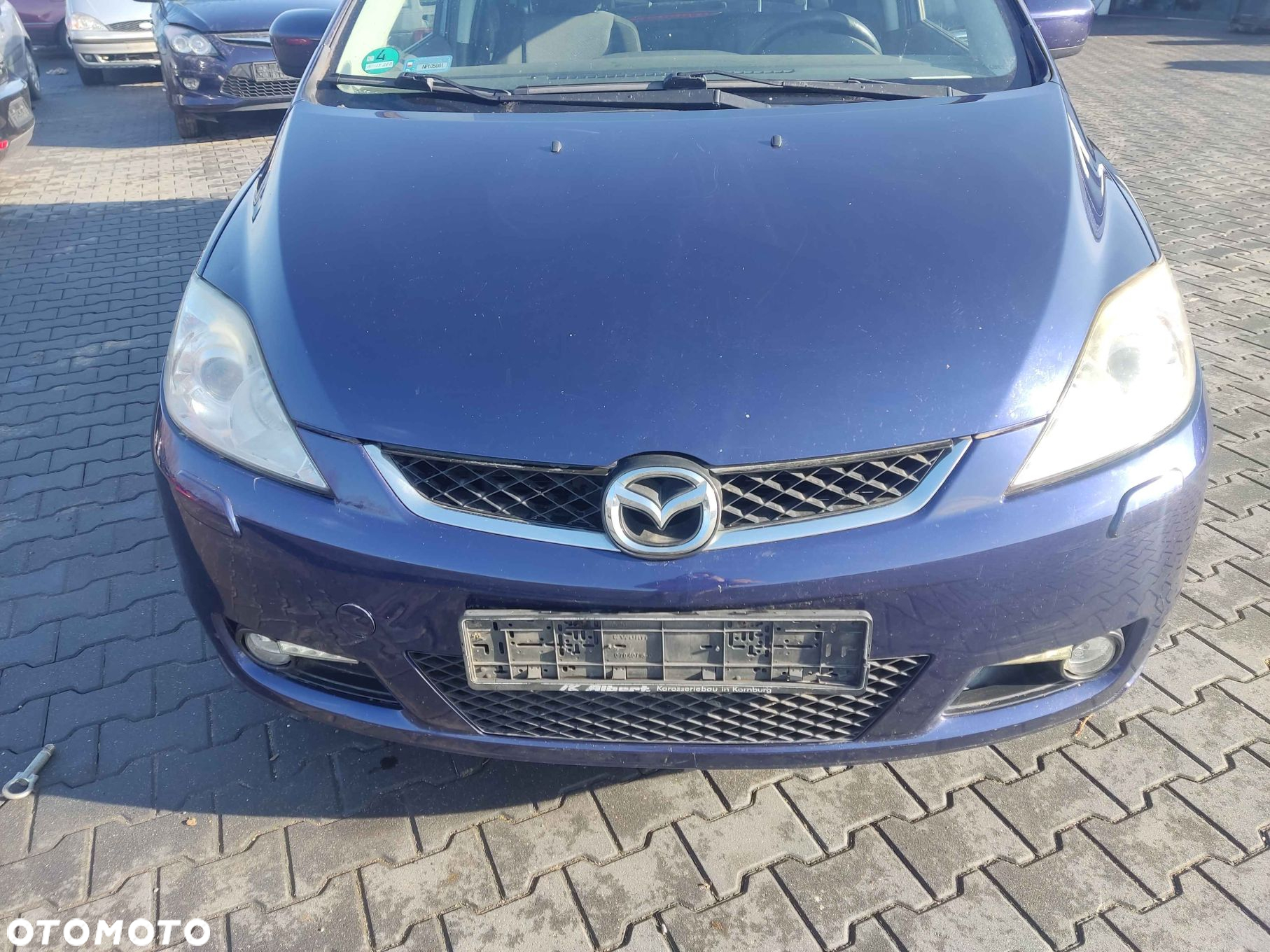 KOMPLETNY PRZÓD MASKA ZDERZAK BŁOTNIK XENON MAZDA 5 I CR 05-07r 25E - 17
