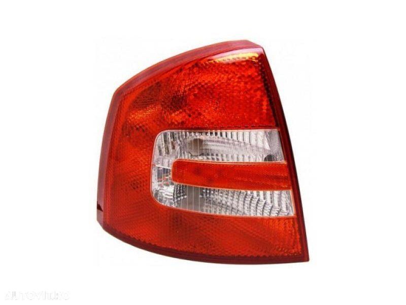 Stop spate lampa Skoda Octavia 2 Hatchback (1z3/1z5), 06.2004-12.2012, spate, omologare ECE, fara suport bec, 1Z5945111A; VA4SNX13405, Stanga - fara suport becuri - 1