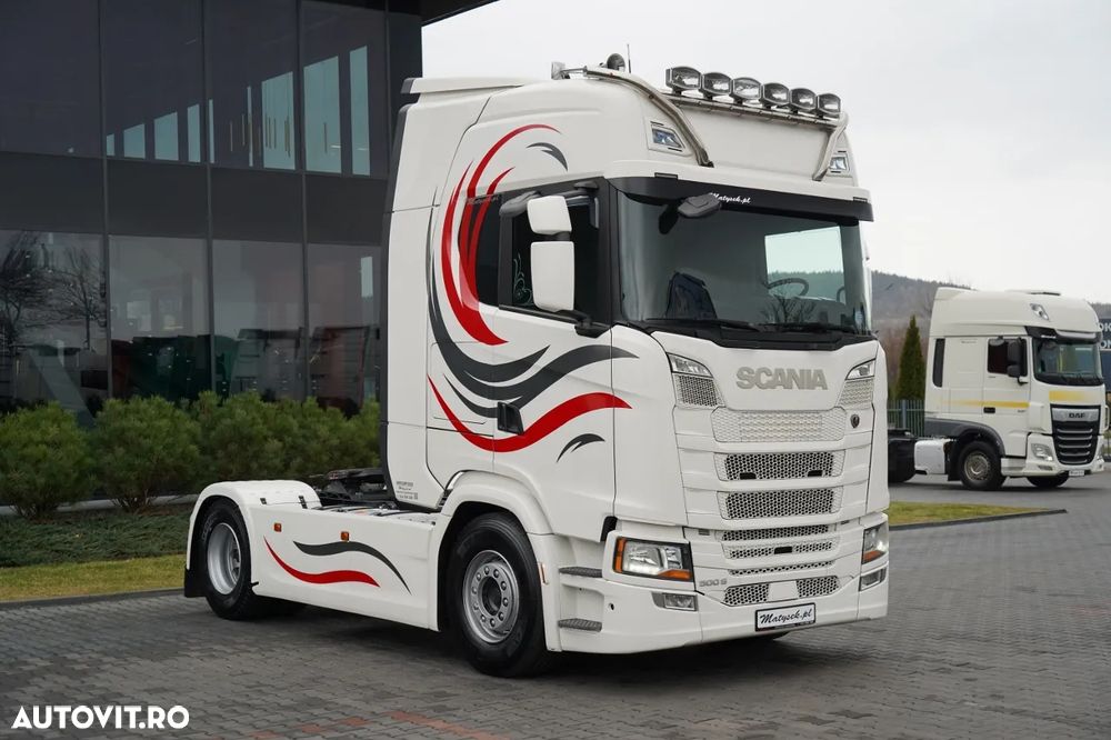 Scania S 500 / RETARDER / I-PARK COOL /  OPONY  100% / EURO 6 - 3