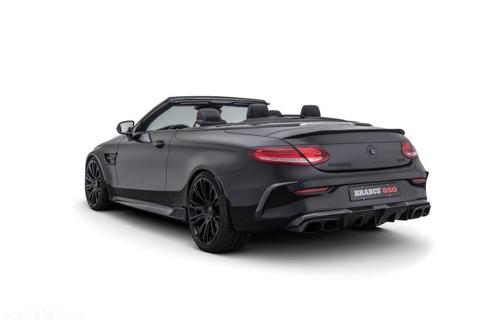 MERCEDES W205 CABRIO WZÓR AMG SPOILER LOTKA NA KLAPĘ PODKŁAD - 2