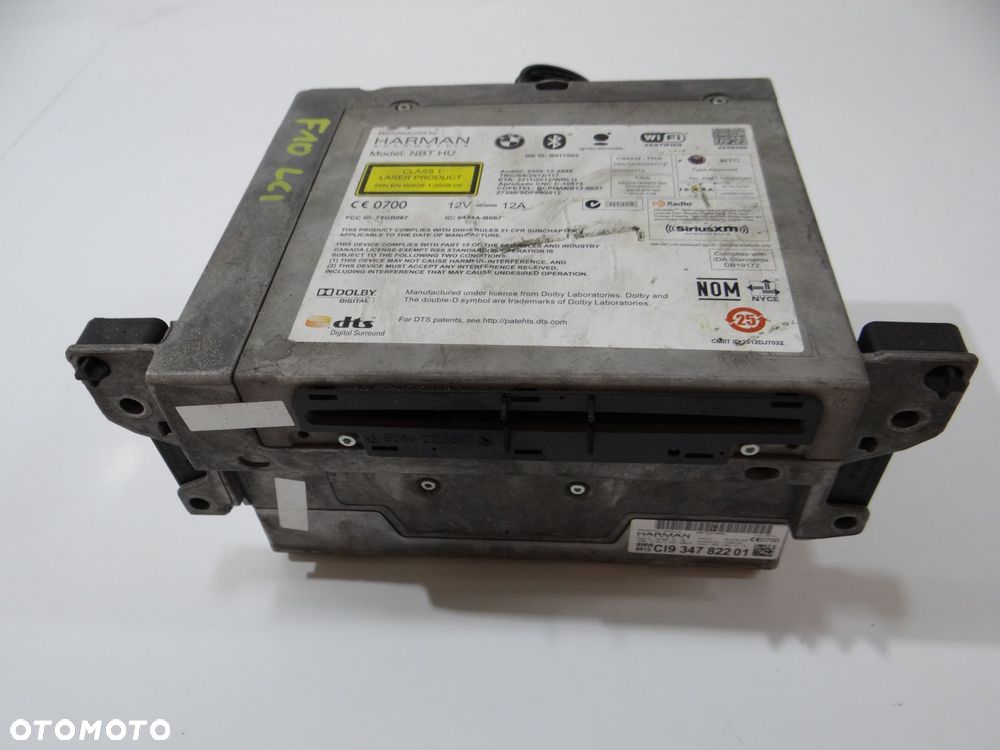RADIO CD NAWIGACJA BMW F10 F11 LCI 9347822 - 4